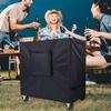 Outdoor-Wagenabdeckung Schutzabdeckung für Außen-Terrassenkühler Robuster stabiler Outdoor-Barwagen Sonnenschutz Regenschutz Für