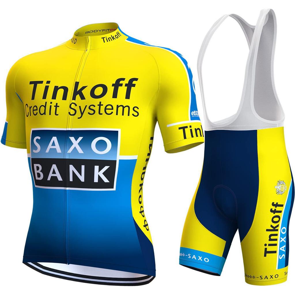 Cycling Suit Short Sleeve Suit Summer Tour De France Team Shirt Cycling Short Top Strap Shorts Quick Drying Breathable Men 2026