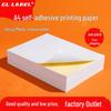 A4 Matte Self-Adhesive Paper - 1000 Sheets with Pre-Cut Back Stickers