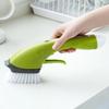 Non-slip Long Handle Bathroom Cleaning Brush Soap Dispenser Floor Tile Brush Kitchen Sink Scrubber Household Cleaning