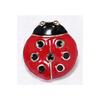 Creative Cartoon Ladybug Brooch - Versatile Beetle Pin for Fashionable Shirt Accessories