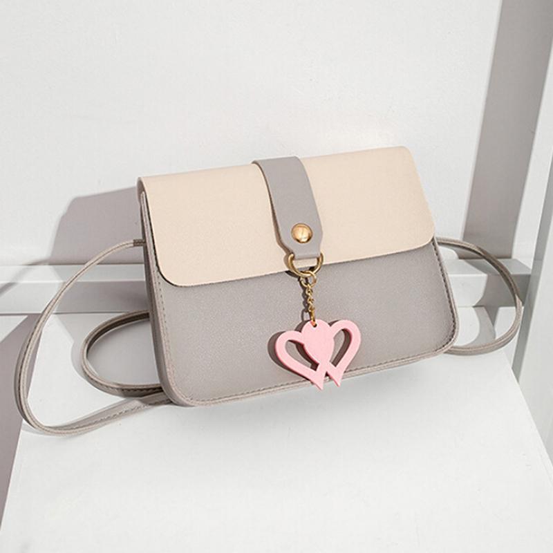Korean  Women'S Cute Heart Sling Bag