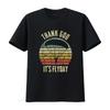 Retro Style Gliding Paragliding Thank God It's Flyday T Shirt for Outdoor Enthusiasts Vintage Washed Unisex