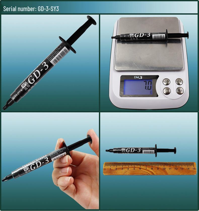 High Conductivity Thermal Paste for Laptop CPU/GPU, 3/7/15/30g