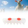 9l silicone lamb drink feeder, 14 nipples, double-sided cattle milk feed with shaft valve for calves, piglets, lambs, dog, animal milk feeder, cattle