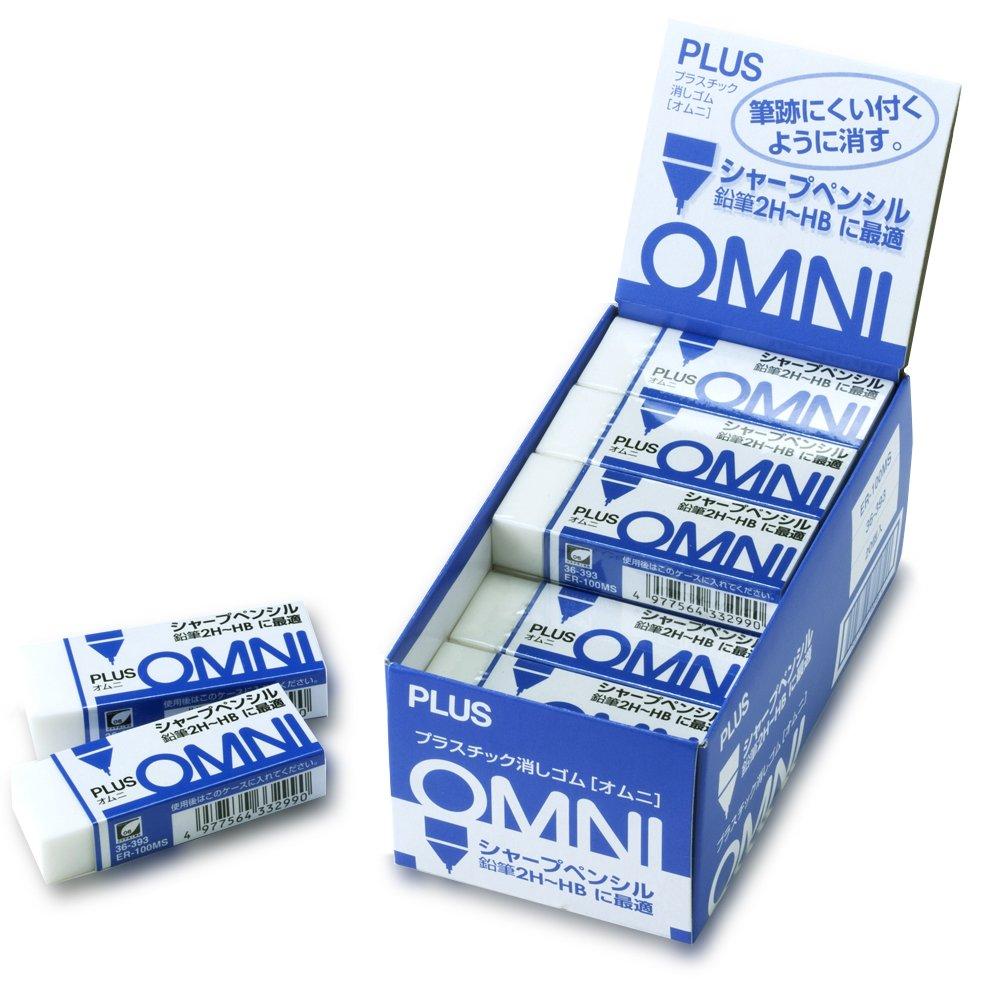 

Plus Omni Sharp Eraser ER-100MS, 20-pack чёрный