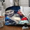 Dc Character Joker Harley Quinn Blanket Ultra-Soft Suitable for Picnics Office Chair Bedding Four Seasons Multipurpose Modern