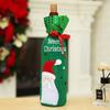 Snowman Xmas Wine Bag Santa Champagne Gifts Bags Fashion Wine Bottle Cover  New Year