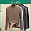 Casual Solid Womens Yyfs Fashion Color Print Autumn Winter Half Turtleneck Slim Pullovers Long Sleeves