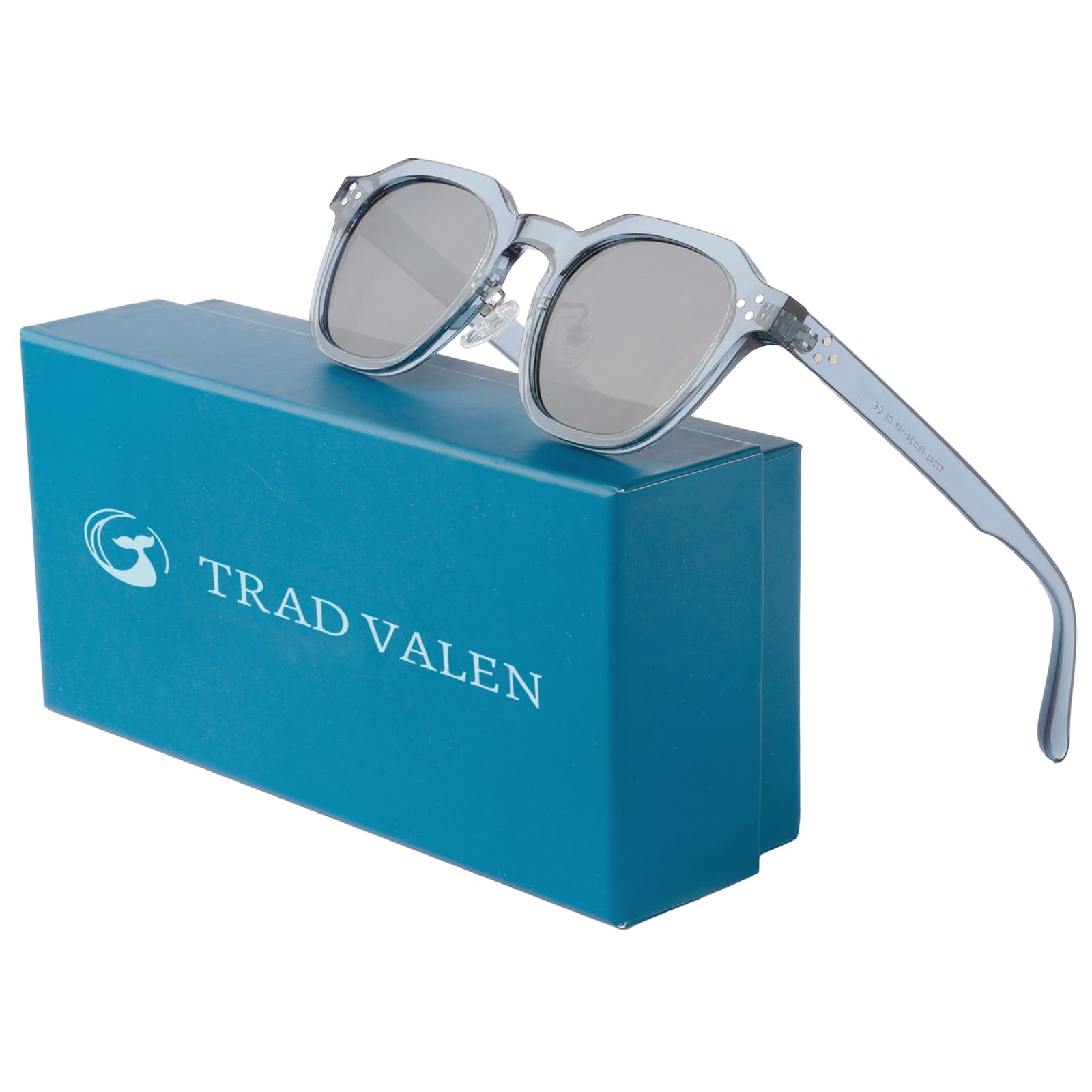 

Солнцезащитные очки TRAD VALEN Polarized Crown Panto для мужчин и классические популярные для UV400 прозрачные для вождения женщин, легкие, элегантные, дизайн, спорт, гольф,