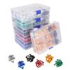 177pcs/Box Screws Aluminum Windscreen Screws Colorful Fasteners Screws Set Motorcycle Fairing Bolt Kit Motorcycle Modified Parts