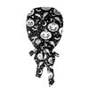 Halloween Themed Adjustable Bouffant Scrub Cap with Sweatband Unisex Surgical Cap for Nurses and Doctors