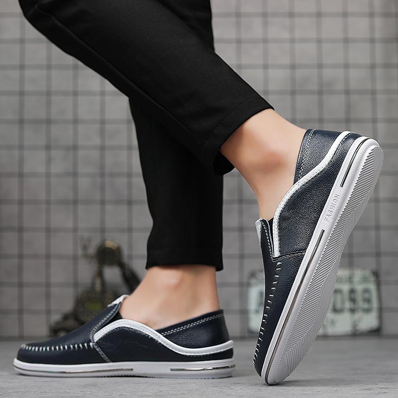 Nová korejská verze Trendu Ležérní Pánské Boty Jarní Prodyšné Board Boty Outdoorová móda Muži Byty