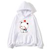 Cute Dudu and Bubu Hoodies Panda and Brownie Bear Couple Sweatshirt Men Women Clothes Kawaii Style Top