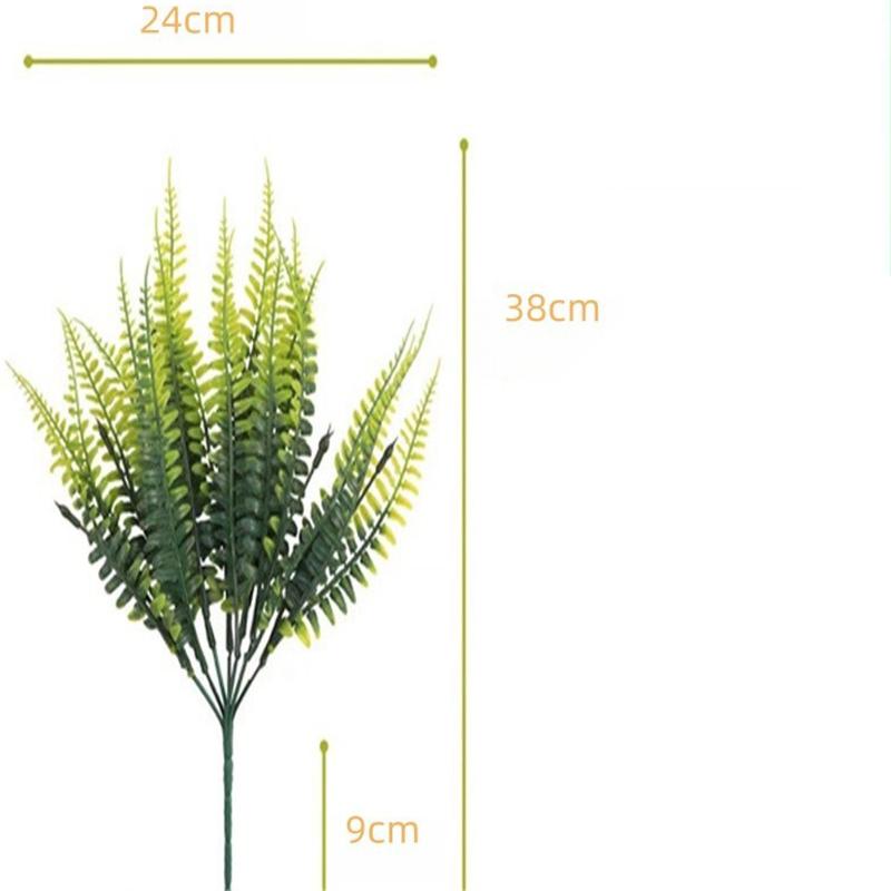 

1шт искусственный персидский лист букет украшение отель свадебное украшение растительные настенные материалы зеленые растения