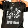 Myles Garrett & Aaron Donald Mittelfinger Lustiges Los Angeles Football Comfort Color T-Shirt