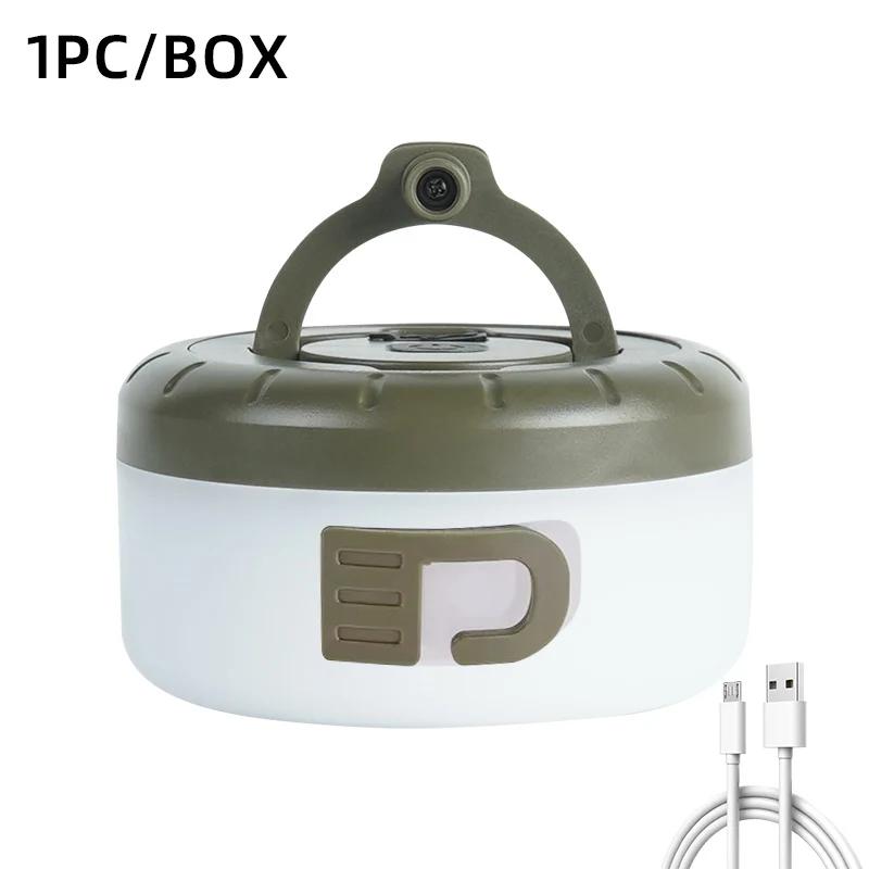 

LED Light String Portable Camping Lights 1800mAh Rechargeable 8m Outdoor Atmosphere Tent Wedding Christmas Decor Strip Star Lamp yd2314 warm light