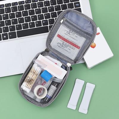 Geantă de Depozitare Medicamente de Capacitate Mare Portabilă Cutie Medicamente de Călătorie Kit de Prim Ajutor Acasă Geantă de Supraviețuire Geantă de Urgență pentru Mașină Camping