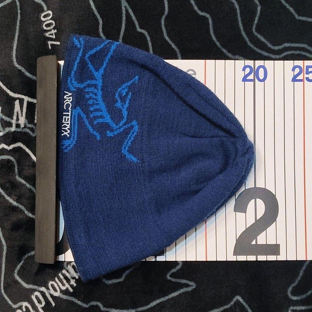Used [Good Design] ARC'TERYX Knit Hat Beanie Blue Arc'teryx