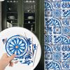 Self-adhesive PVC Patchwork Panel Tiles Set of 10 Wallpaper 20X20Cm Zm-06-027