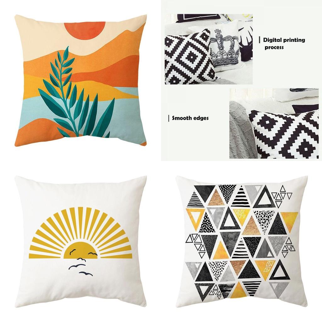 Nordic Style New Abstract Printing Pillow Cover For Modern Living Room Decor
