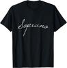Sopran Sänger Oper und Chor T-Shirt T-Shirt