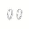 Mobius Strip Hoop Earrings For Women Elegant Minimalist Circle Ear Cuffs Unique Fashion Jewelry Accessories