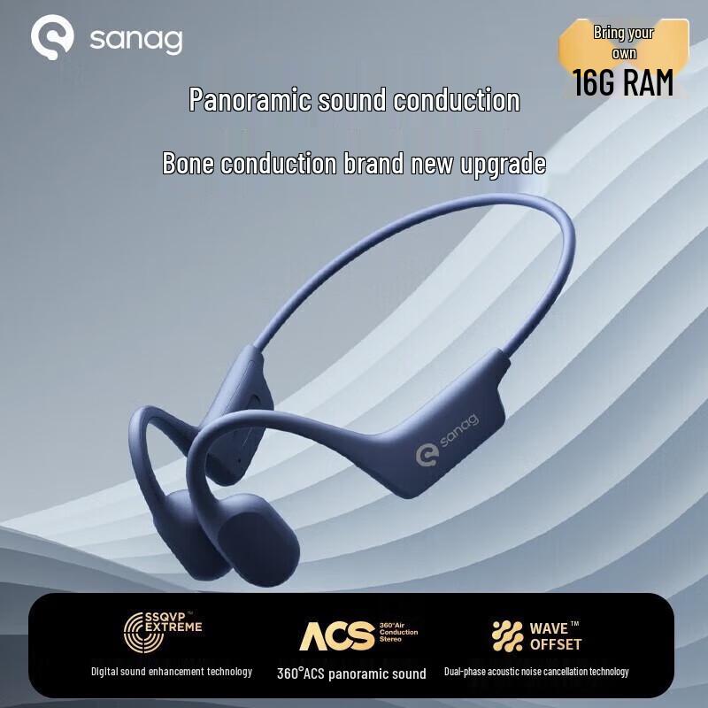 

Sanag A30S Pro Wireless Ear-Hook Sports MP3 Headphones