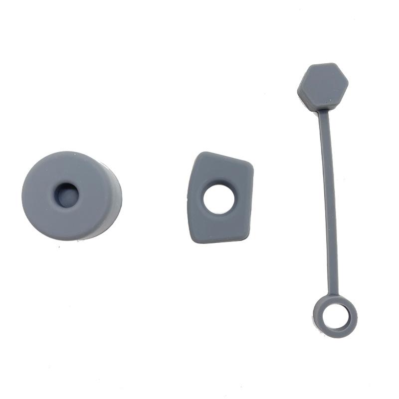 LMETJMA Silicone Spill Stopper Set For 30 40oz Tumbler Cups Included Round Cups Lid Spill Plug and Straw Cover Cap JT