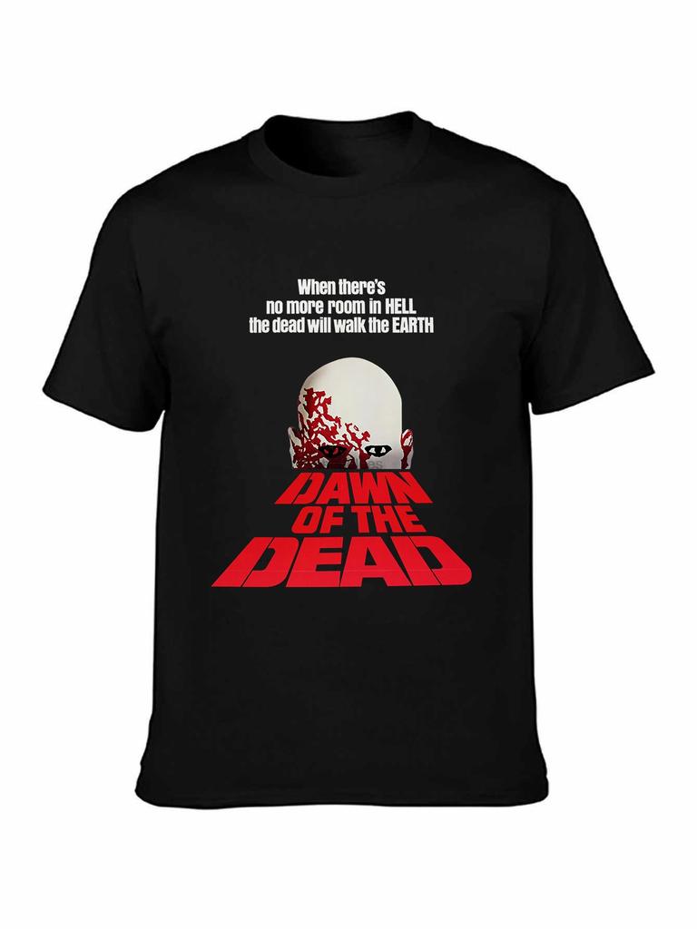 Dawn of the Dead Zombie Quote Graphic T-shirt