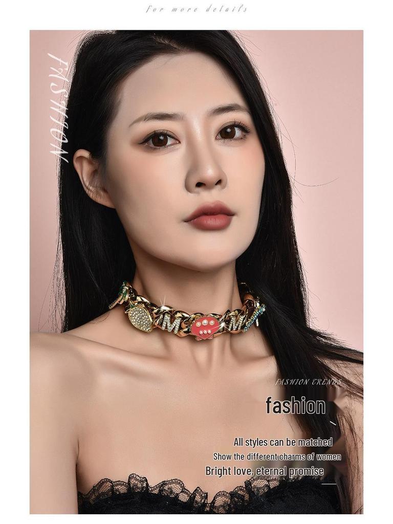 Original Full Diamond Unisex Hip-Hop Necklace – Trendy Style Seen In Live Broadcast