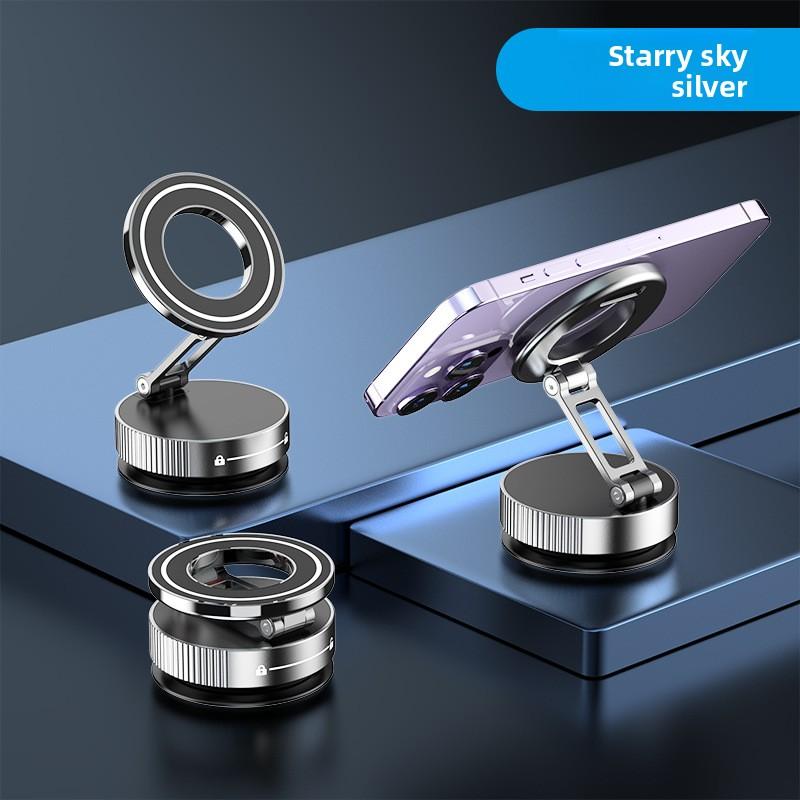Zinc Alloy Vacuum Adsorption Mobile Phone Car Support Frame Car Navigation Bracket Suction Cup Bracket
