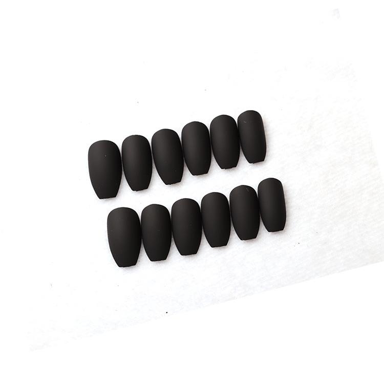 24Pcs Fashion Nail Tips False Nails Artificial French Fake Nail Salon Decorated Full Cover