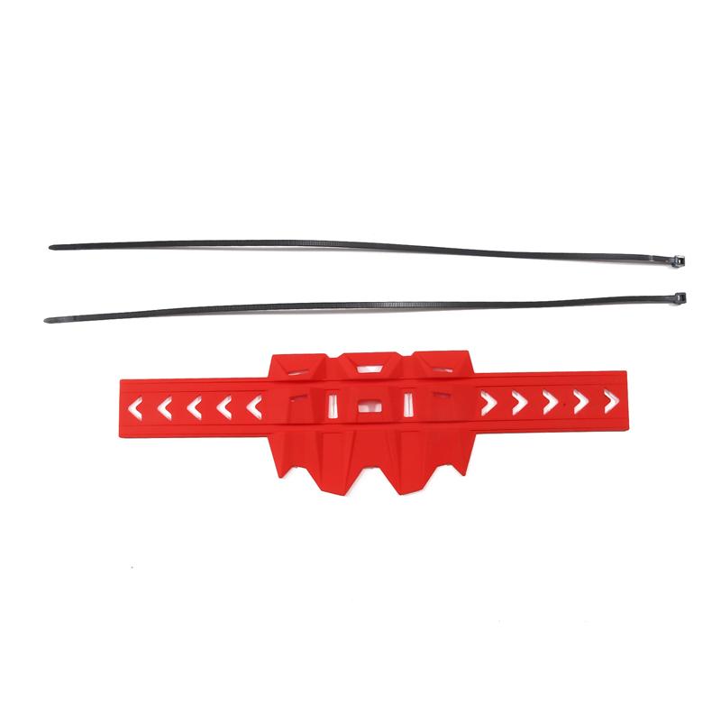 

Universal Motorcycle Exhaust Protection Cover Motorcycle Exhaust Muffler Silencer Protector Guard Tail End Anti Scalding Protect червоний