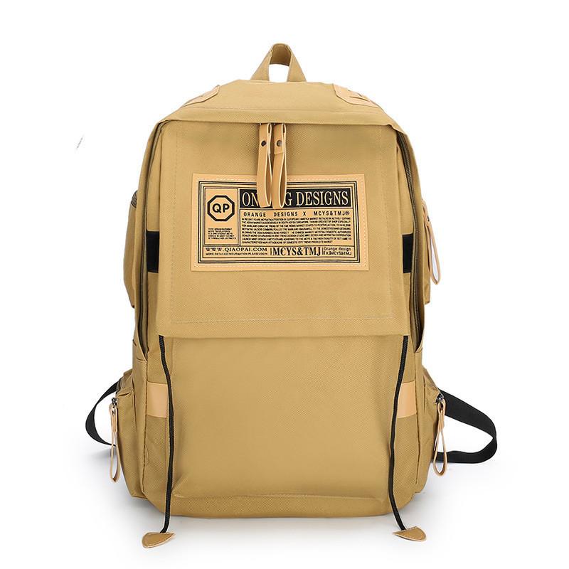 Fashionable Large Capacity College Backpack For Girls And Boys Trendy Ins Style