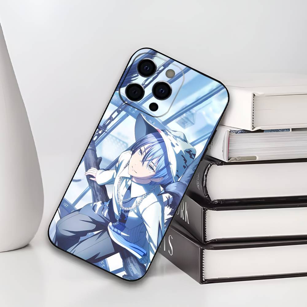 Vivid BAD SQUAD Akito Toya Phone Case For iPhone 17,16,15,14,13,12,11 Plus,Pro Max,XS,Soft Silicone Black Cover