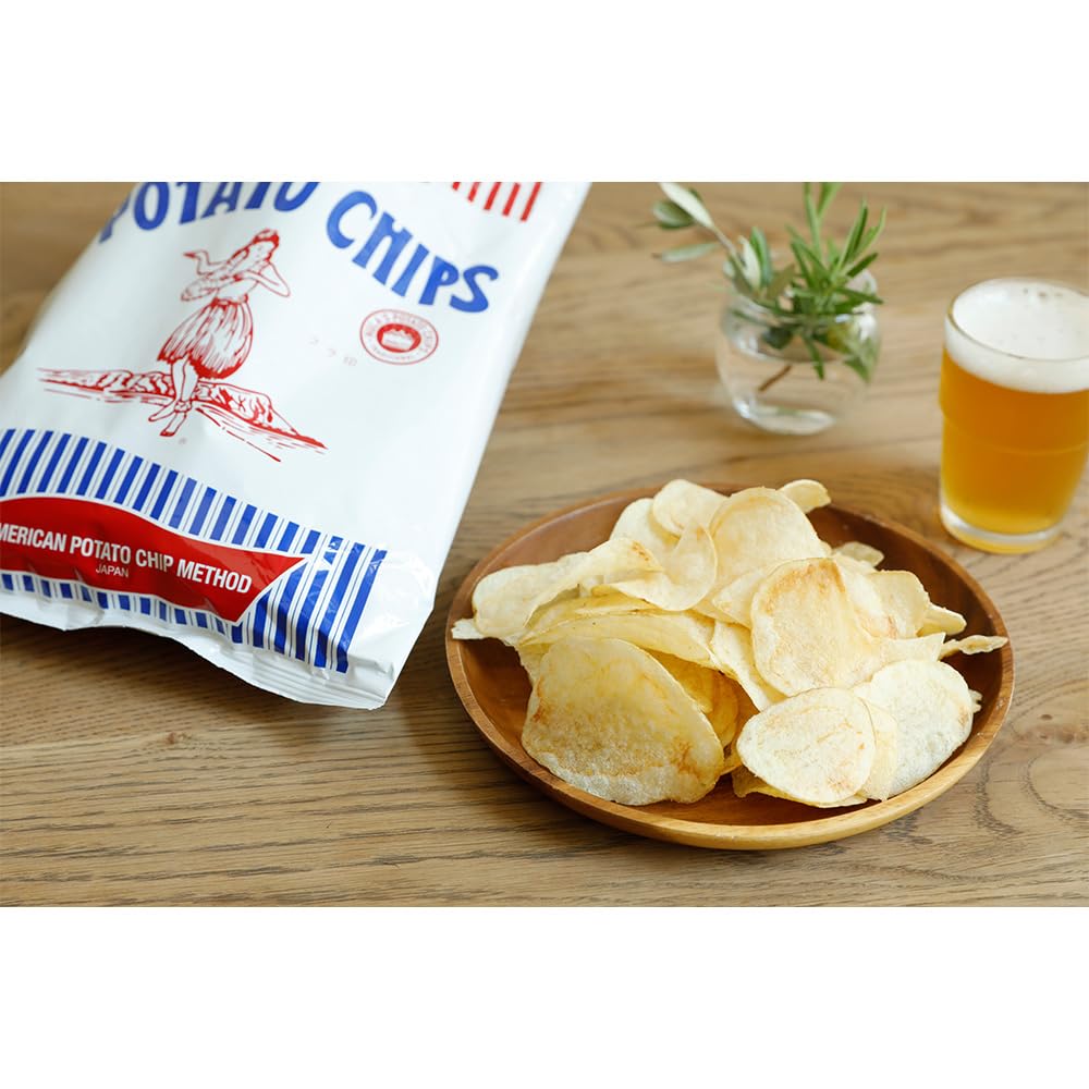 Fula American Potato Chips Light Shio Flavor 160g X 6 Bags