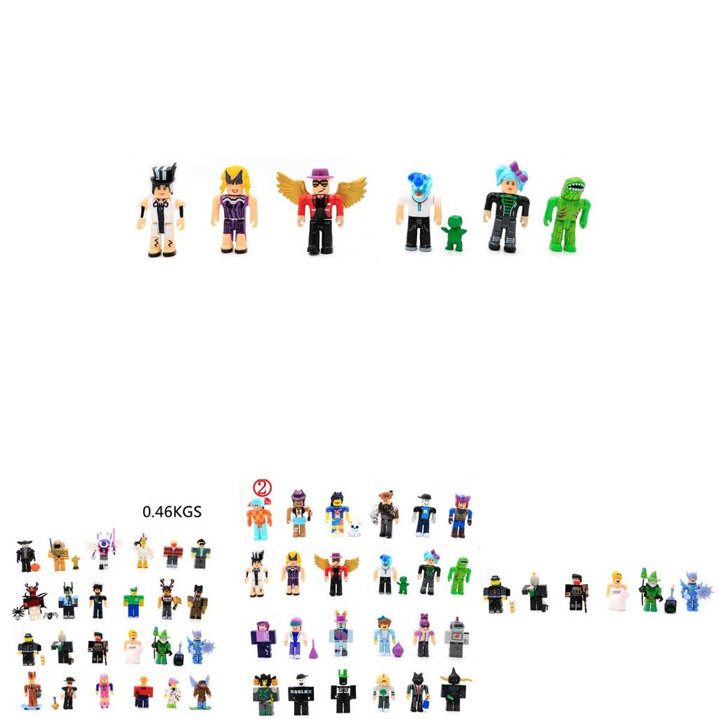 Lebendige 24-teilige Roblox-Spiele-Actionfiguren-Spielzeugsammlung Perfekt für Kindergeschenke