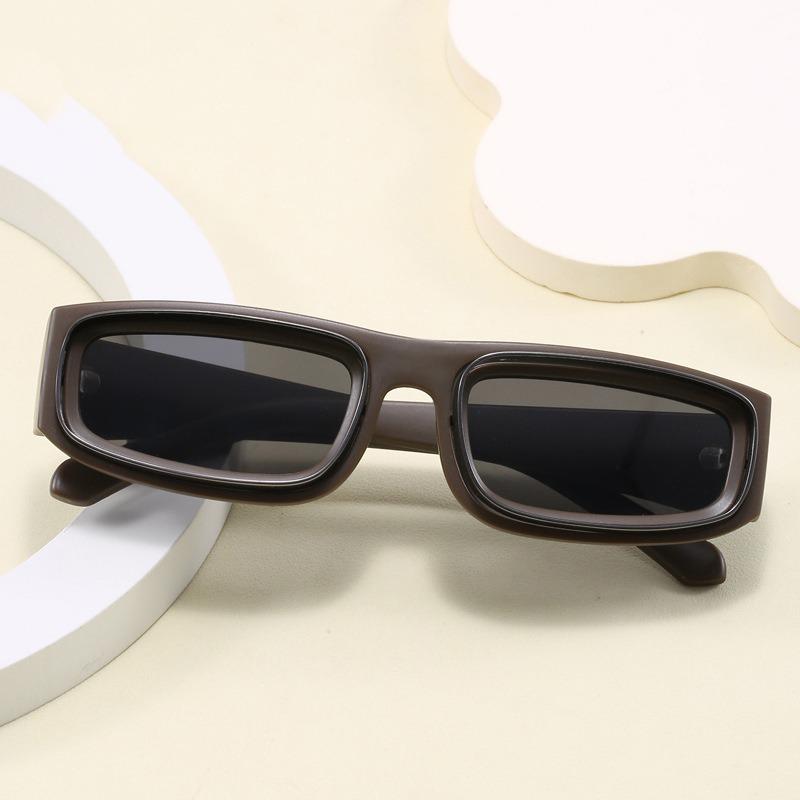 Retro Small Rectangle Punk Sunglasses Women Luxury Design Vintage Square Sun Glasses for Male Punk Eyewear Shades UV400