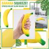 Banana Shaped Stress Relief Toy Slow Rebound Soft Foam Squeeze Toy Durable Lightweight Sensory Fidget for Adults and Kids