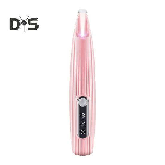 Pet Paw Trimmer with LED Light Pet Precision Trimmer Low Noise Cordless Grooming Clippers USB Rechargeable Pet Hair Trimmer