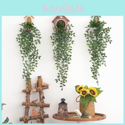 Wall Hanging Artificial Epipremnum Aureum Plant With Realistic Mandrake Vine For Home Decor And Office Use