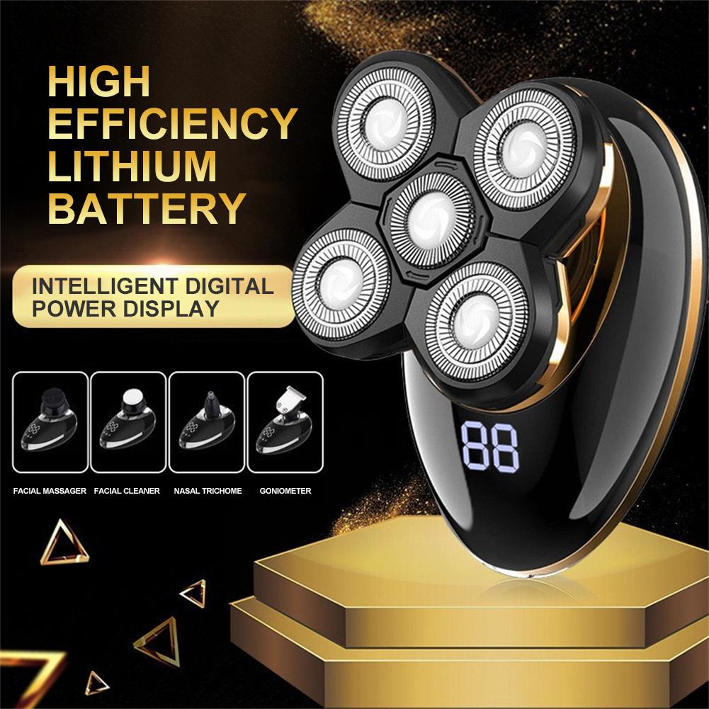 Multifunkční elektrický holicí strojek zastřihovač vousů zastřihovač vlasů Profesionální mini bezdrátový pánský elektrický holicí strojek