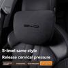 Almohada Cervical para Coche Reposacabezas de Asiento Almohada de Soporte Lumbar Protección de la Columna Vertebral Cojín de Descanso Para BYD Song Qin Han EV Tang DM 2018 PLUS Song