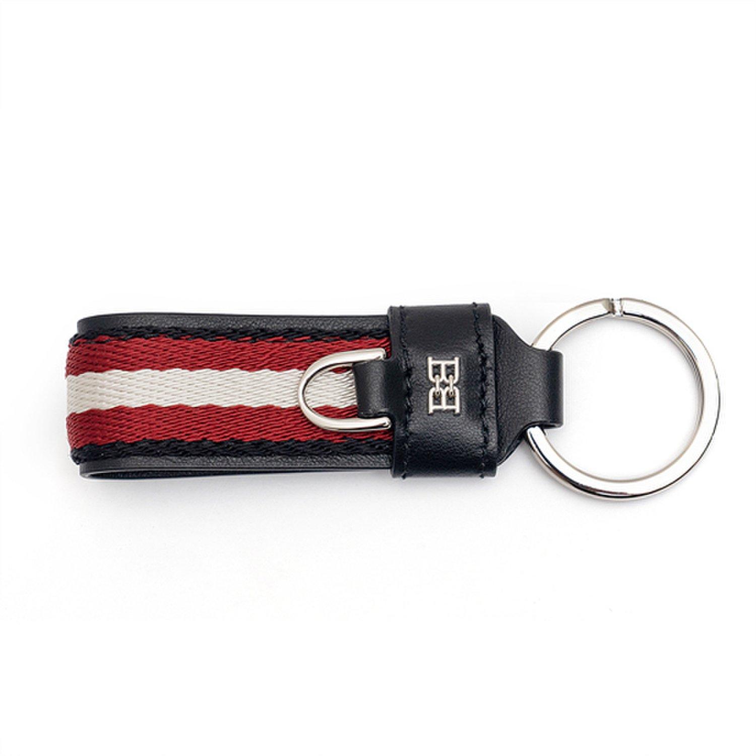 [Bally] Stripe Key Holder BARONN.TSP-I337P