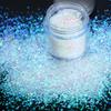 1 Bottle Aurora Irregular Fragment Epoxy Resin Filler Iridescent Irregular Flakes For Resin Shaker Filler Sequins Silicone Mold Filling DIY
