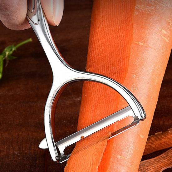 Spiral Cutter Peeler Set Stainless Steel Vegetable Spiralizer for Cucumber Carrot Ergonomic