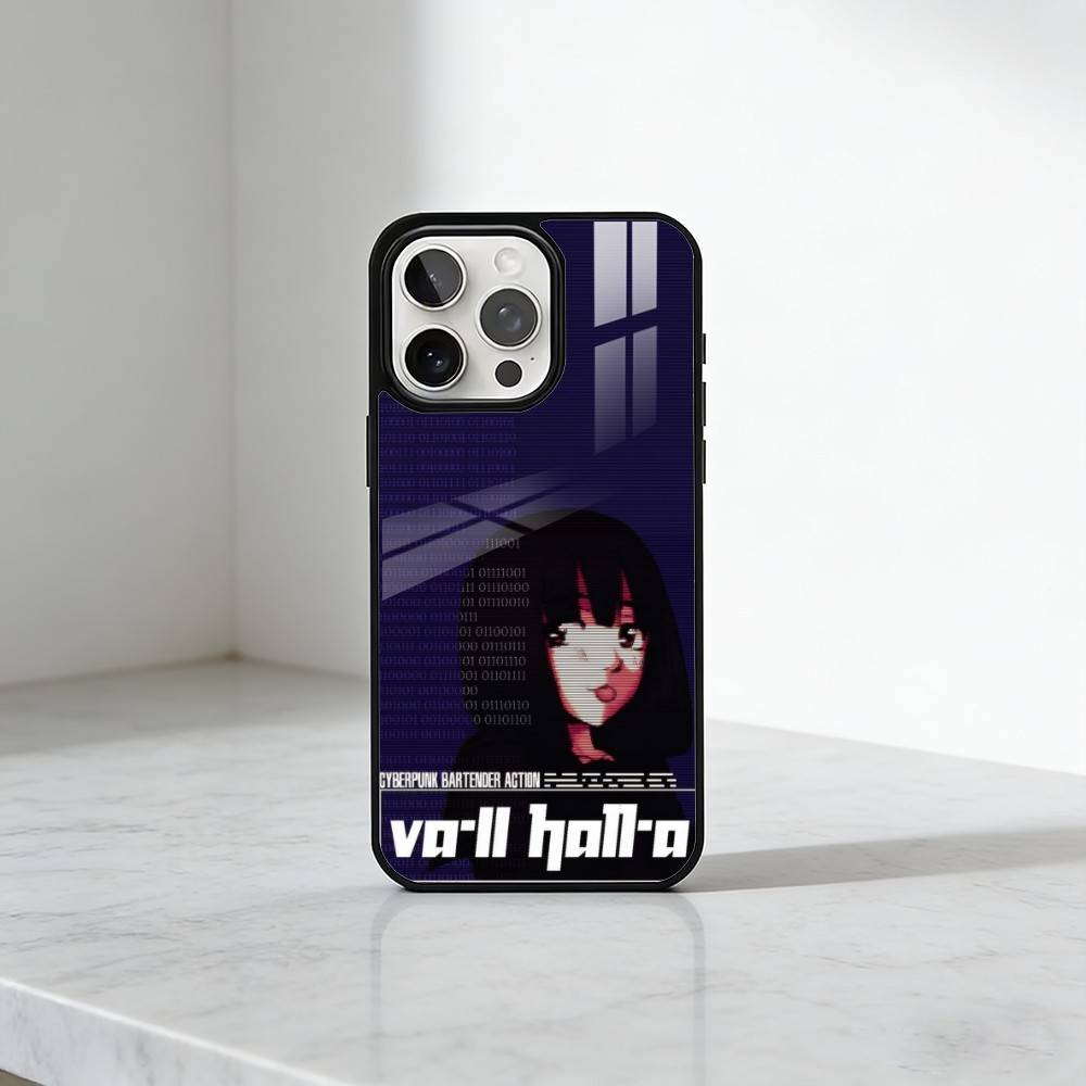 

VA-11 Hall-A Cyberpunk Phone Case For iPhone17,16,15,14,13 Plus,Pro Max Magnetic For Magsafe Wireless Charging iPhone14