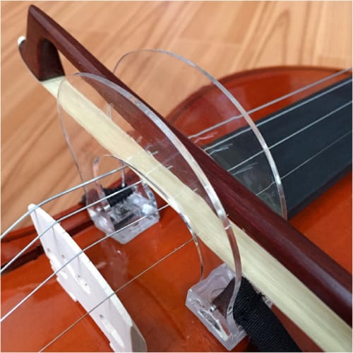 Cat Hand Violin Bowing Guide, Bow Correction and Practice Aid for 4/4 Size Violins