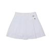 MALBON GOLF Mesh Banding Skirt White